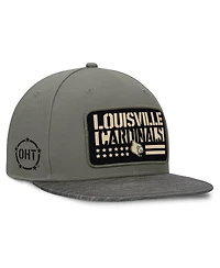 Top of the World Men's Green Louisville Cardinals Oht Rebel Snapback Hat