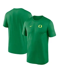 Nike Men's Green Oregon Ducks 2025 Sideline Small Logo Legend Performance T-Shirt