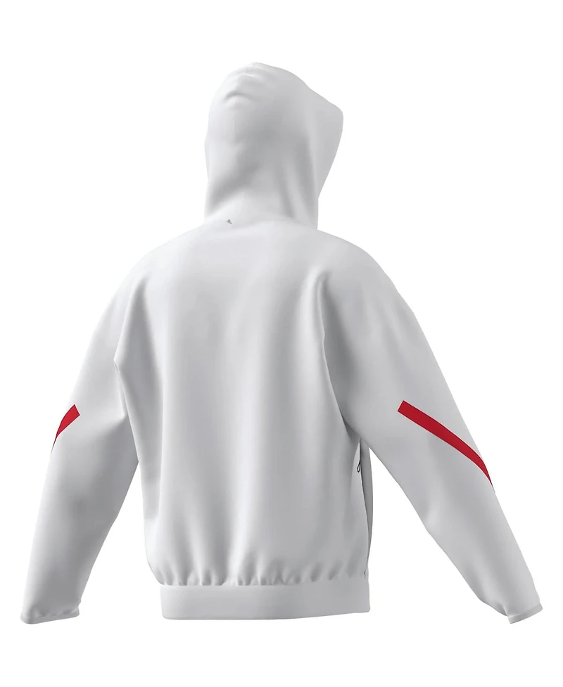 Adidas Men's White Bayern Munich 2025/26 Anthem Full-Zip Jacket