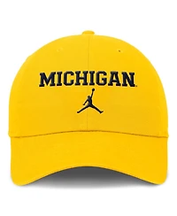 Jordan Men's Maize Michigan Wolverines Club Tri-Glide Adjustable Hat