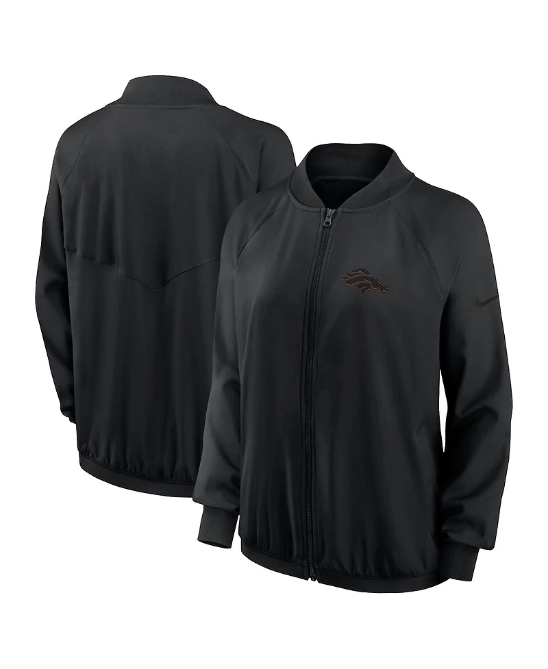 Nike Women's Black Denver Broncos Full-Zip Jacket