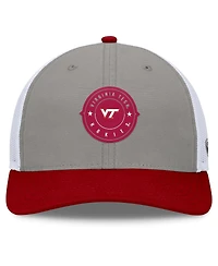Top of the World Men's Gray/Maroon Virginia Tech Hokies Rob Trucker Adjustable Hat