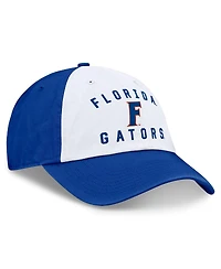 Top of the World Men's White/Royal Florida Gators Heritage Weston Adjustable Hat