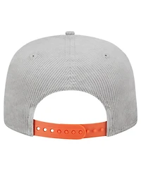 New Era Men's Gray Miami Dolphins Corduroy Golfer Adjustable Hat