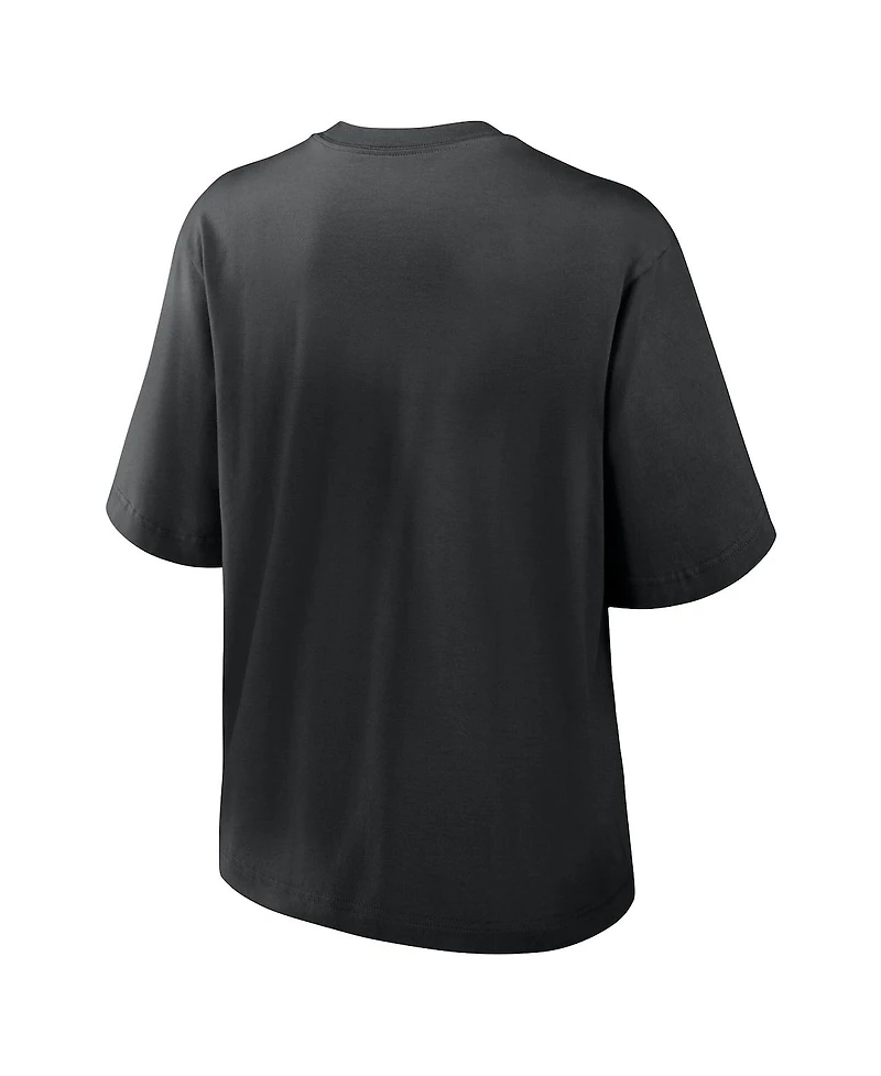 Nike Women's Black Chicago White Sox 2025 City Connect Logo Boxy T-Shirt