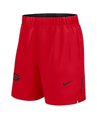 Nike Men's Red Georgia Bulldogs Primetime Woven Victory Performance Shorts