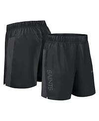 Nike Men's Black New Orleans Saints Woven Victory Performance Shorts
