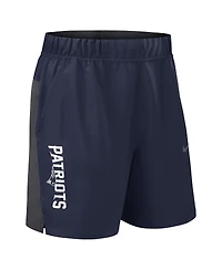 Nike Men's Navy New England Patriots Woven Victory Performance Shorts
