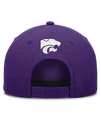 Fanatics Men's Purple Kansas State Wildcats Foul Ball Rope Adjustable Hat