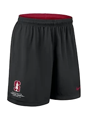 Nike Men's Cardinal/Black Stanford Cardinal 2025 Sideline Reversible Performance Shorts