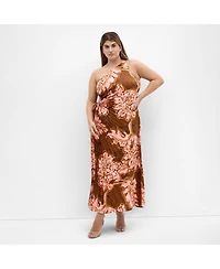 City Chic Plus Alice Bloom Maxi Dress