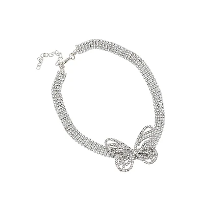 Sohi Butterfly Choker Necklace