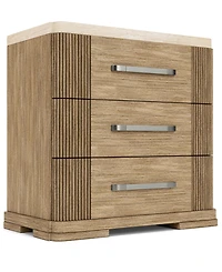 Frandlyn Stone Top Nightstand