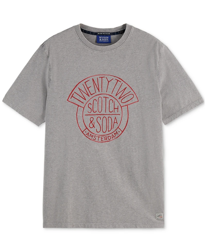 Scotch & Soda Men's Logo Graphic T-Shirt