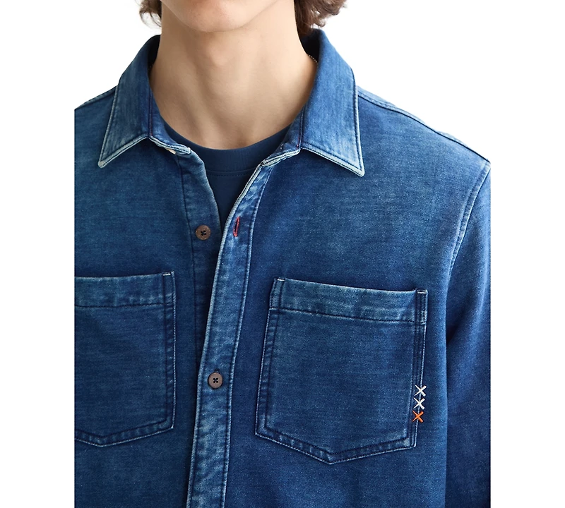 Scotch & Soda Men's Indigo Denim Shirt