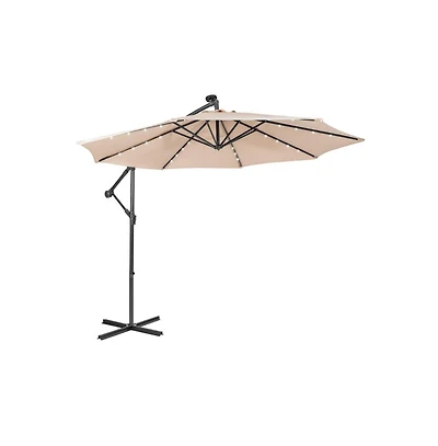 10 Feet Patio Cantilever Umbrella with Tilting System