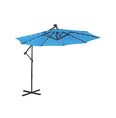 10 Feet Patio Cantilever Umbrella with Tilting System