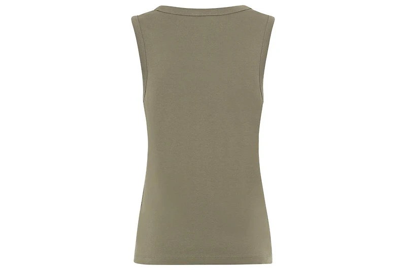 Olsen Women's Round Neck Sleeveless Shell