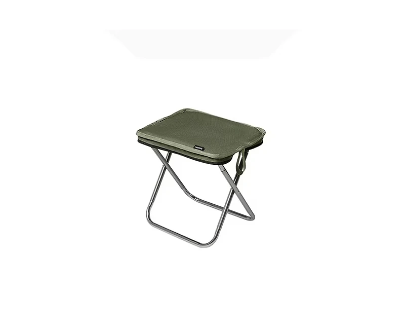 Naturehike, Folding Camping Stool , Portable Mini Camping Chair, Lightweight Aluminium Alloy Chair, Small Backpacking Stool with Thickened Seat Cushio