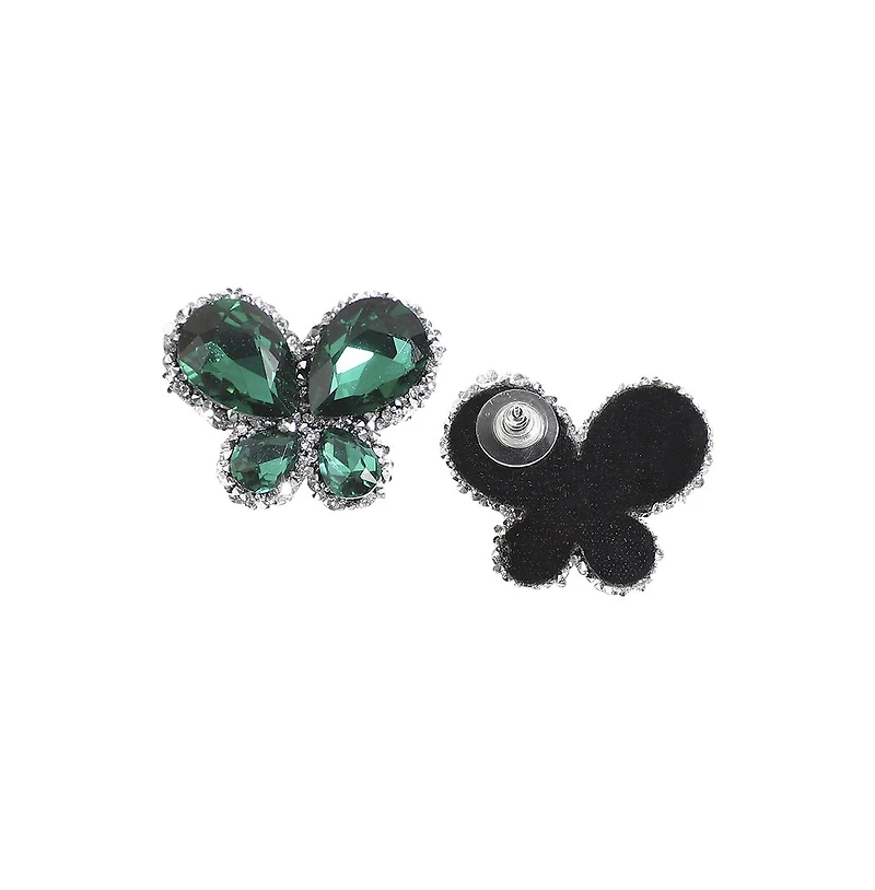 Sohi Embellished Butterfly Stud Earrings