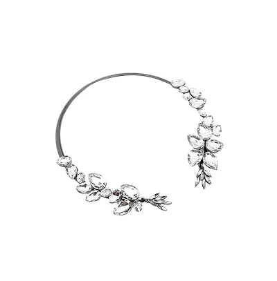 Sohi Rhinestone Collar Necklace