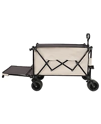 Heavy Duty Foldable Wagon with Extended Tailgate