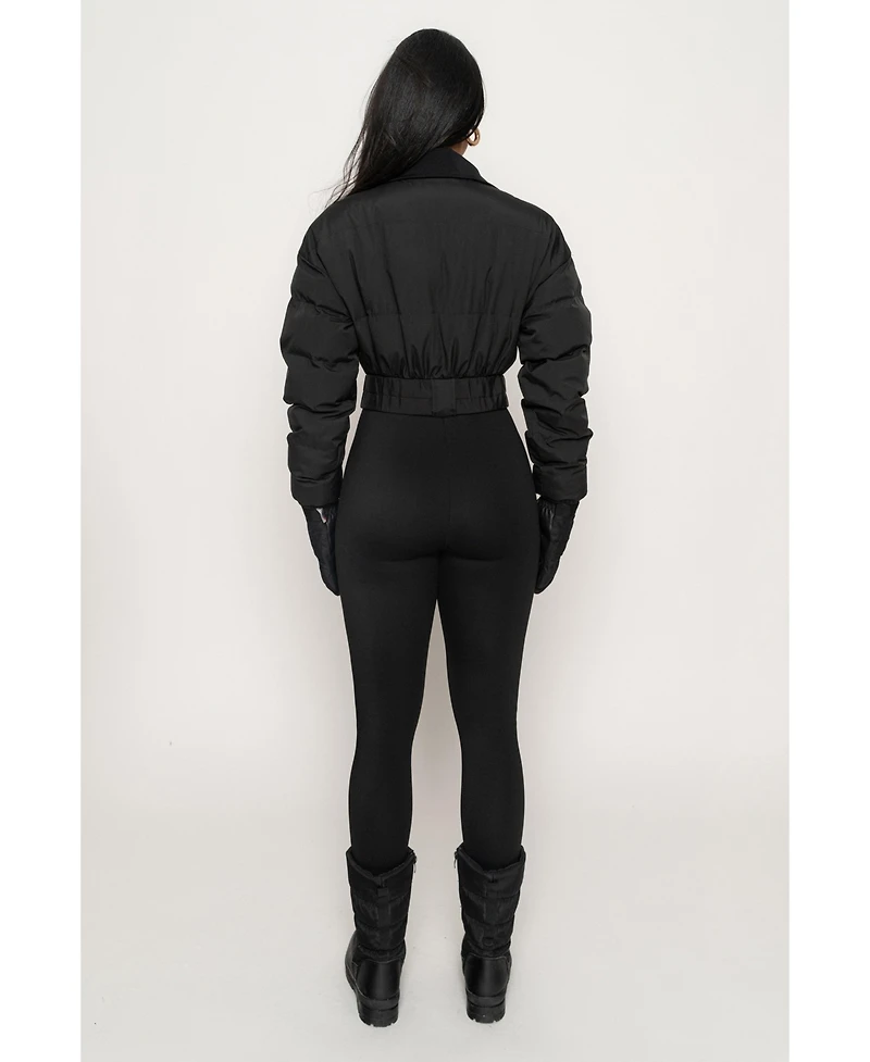 Jluxlabel Women's In Motion Nylon Jumpsuit
