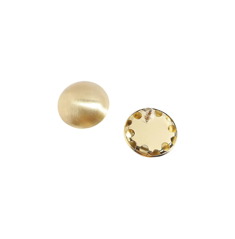 Sohi Gold-Plated Stud Earrings