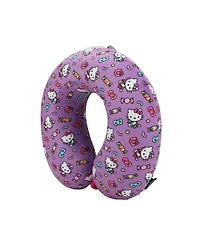 Hello Kitty Candy Neck Pillow & Luggage Tag Set