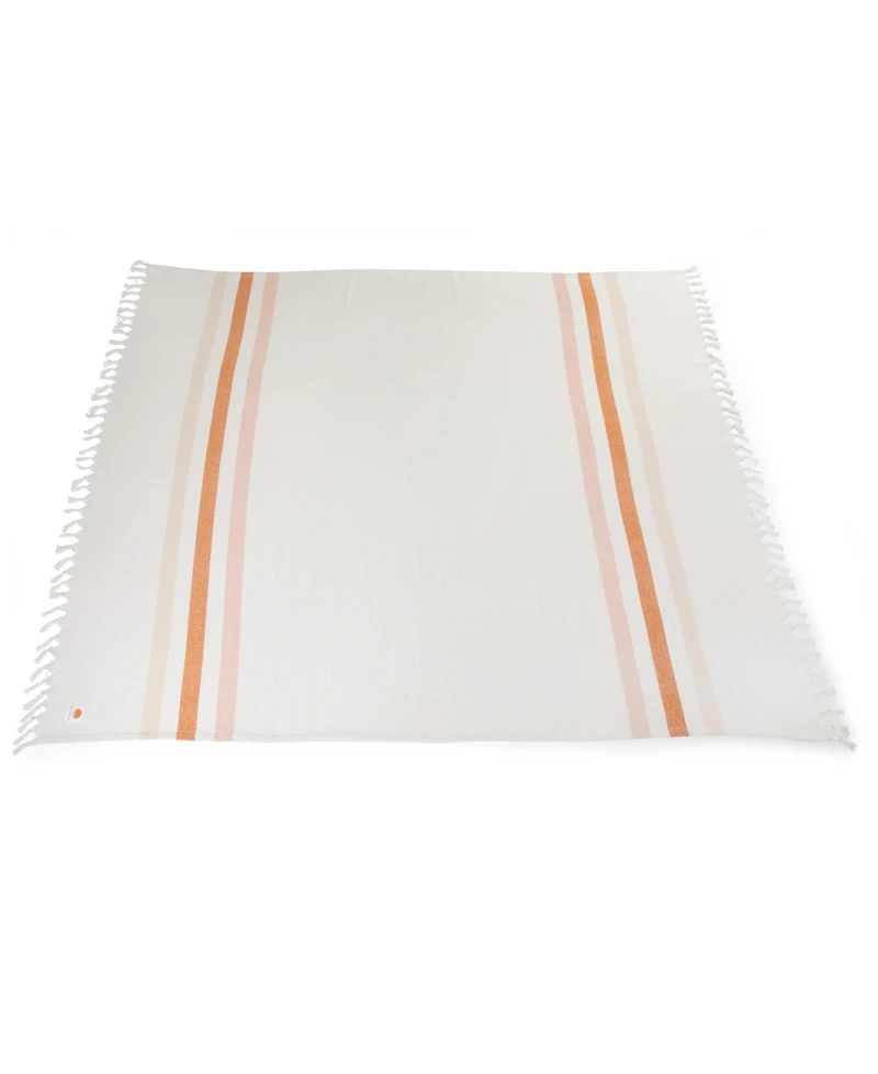 Beach State Oceanside Washable Cotton Beach Blanket, 66" x 80"
