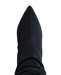 Journee Collection Women's Sonnet Pointed Toe Slouchy Dress Boots