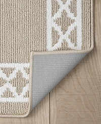 Nautica Collin Trellis Border Tufted 2-Pc. Runner Rug Set