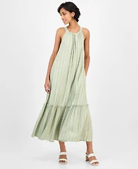 Sandra Darren Women's Tie-Back Trapeze Dress