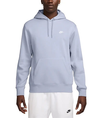 Nike Club Men's Pullover Fleece Logo Hoodie