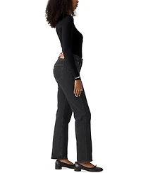 Levi's Women's 501 Curve High-Rise Straight-Leg Jeans
