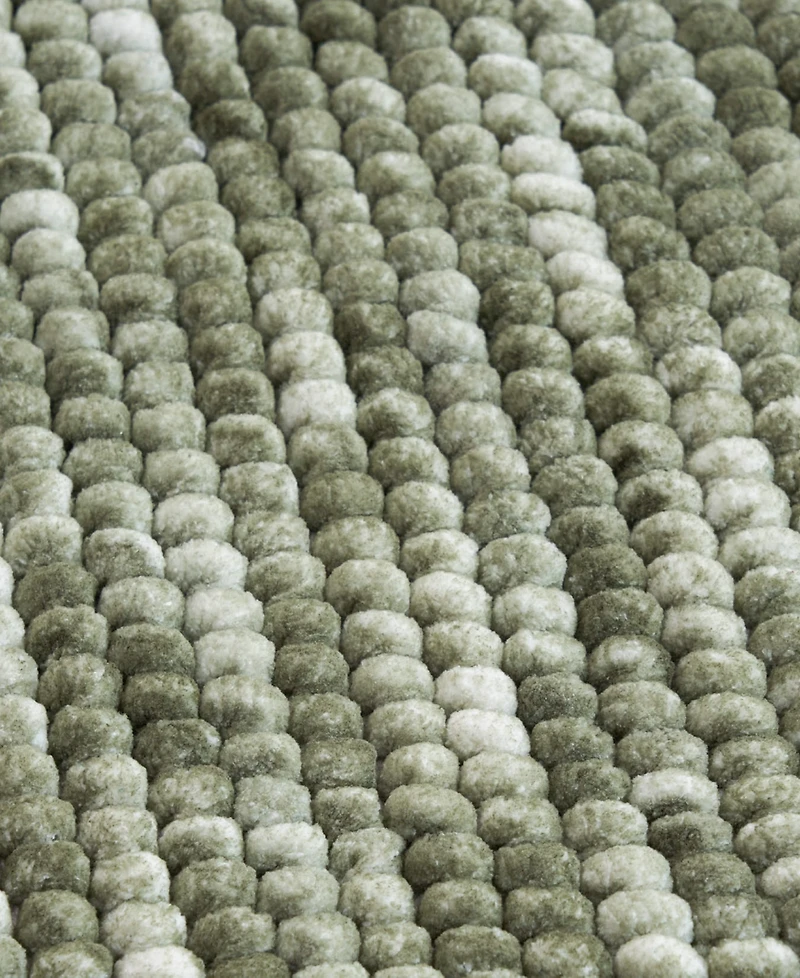 French Connection Space Dye Chunky Chenille Bath Rug, 20" x 32"