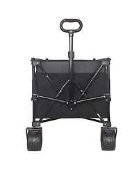 Foldable Utility Wagon - 480lb, All-Terrain, No Assembly