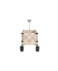 Heavy Duty Foldable Wagon Cart - 220lb Capacity
