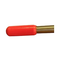 Amber Fight Gear Track and Field Training Throws Rubber Javelin Replacement Tip Red Large, Set of 2