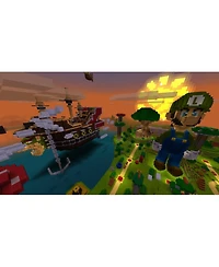 Nintendo Switch White Oled Console with Minecraft: Switch Edition, Nso 12 Month Family Membership, MightySkins Console and Controller Skin Voucher, an