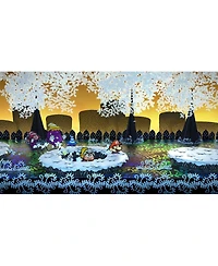 Nintendo Switch White Oled Console with Paper Mario: the Thousand Year Door, Nso 12 Month Family Membership, MightySkins Console and Controller Skin V