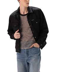 Members Only Men's Soft Shell Shirt Jacket
