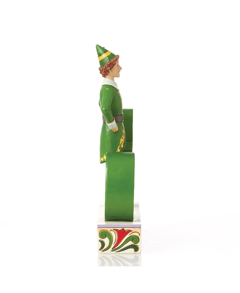 Jim Shore Buddy Elf Standing Elf Word Figurine