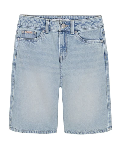 Clavin Klein Big Girls Denim Jort Shorts