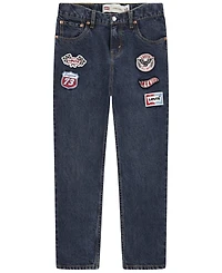 Levi's Big Boys Stay Loose Tapered Fit Patch Jeans