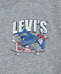 Levi's Big Boys Skateboarding Skeleton T-Shirt
