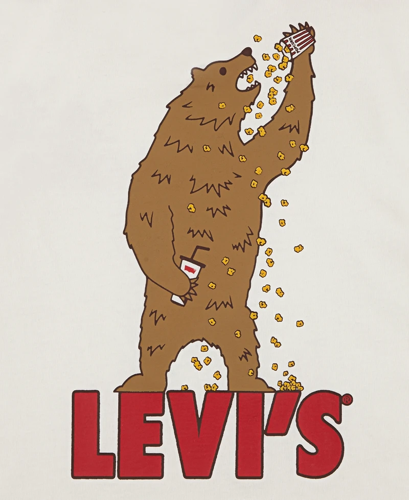 Levi's Little Boys Popcorn Obsessed T-Shirt
