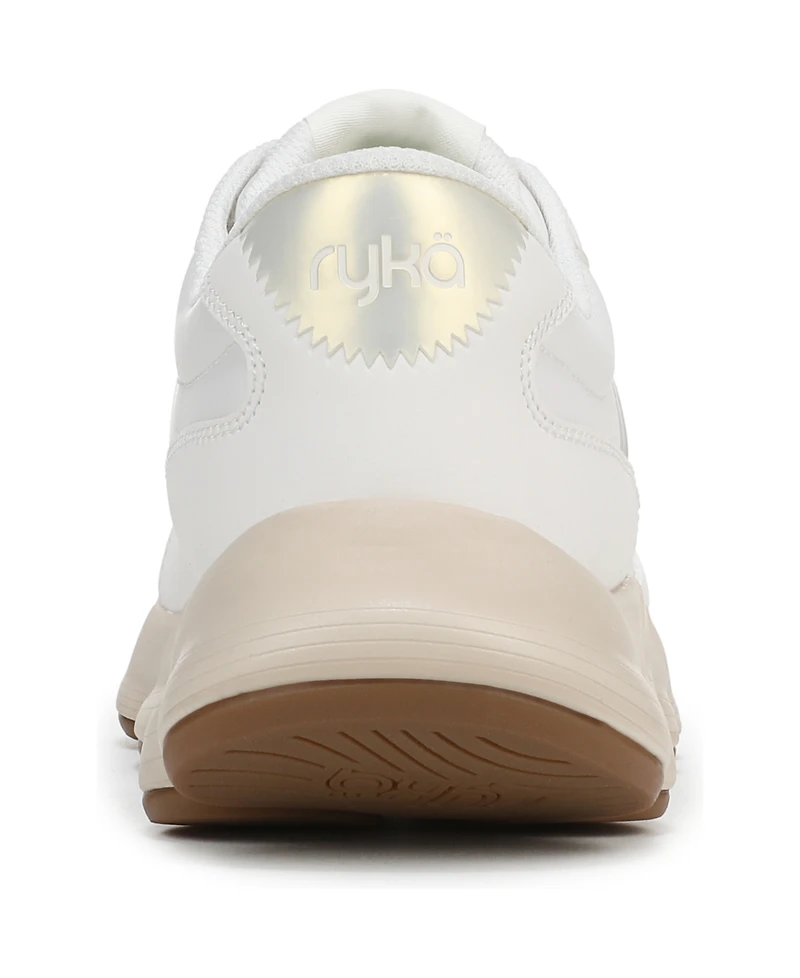 Ryka Women's Podflow Retro Lace Up Walking Sneakers