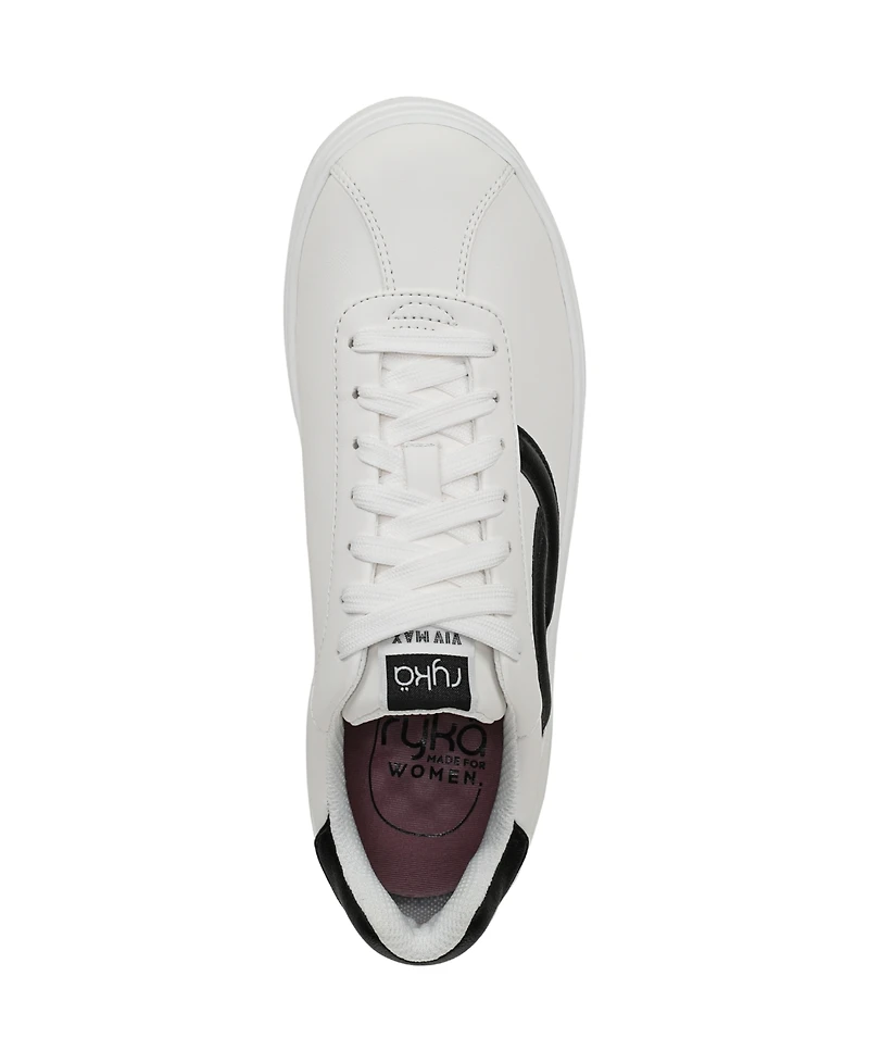 Ryka Women's Viv Max Lace Up Platform Sneakers