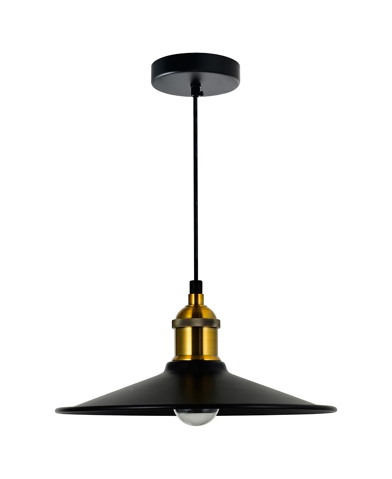 Cwi Lighting 9" Metal Brave 1 Mini Pendant